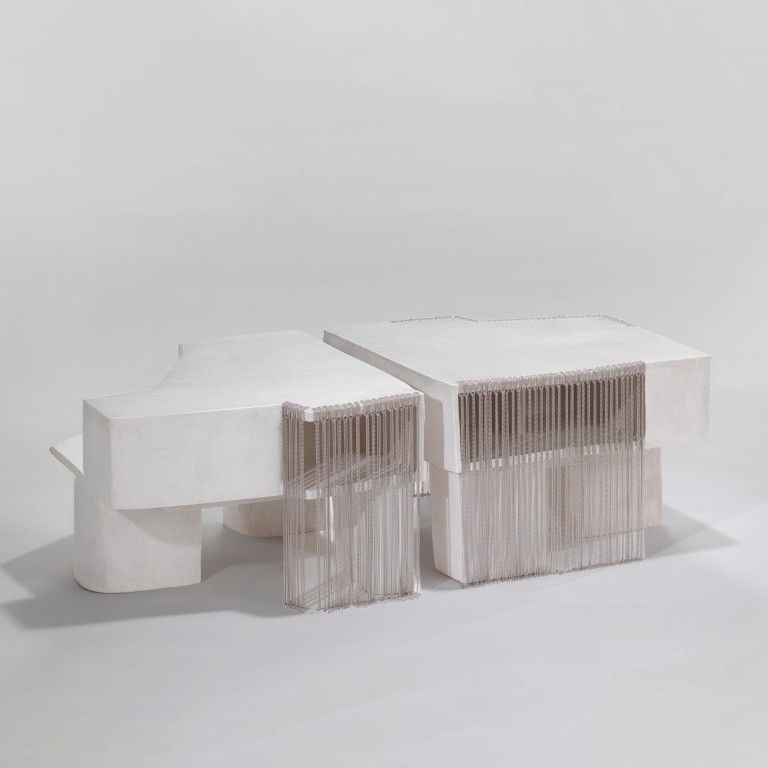  - Cityscape II -  Paire de tables basses